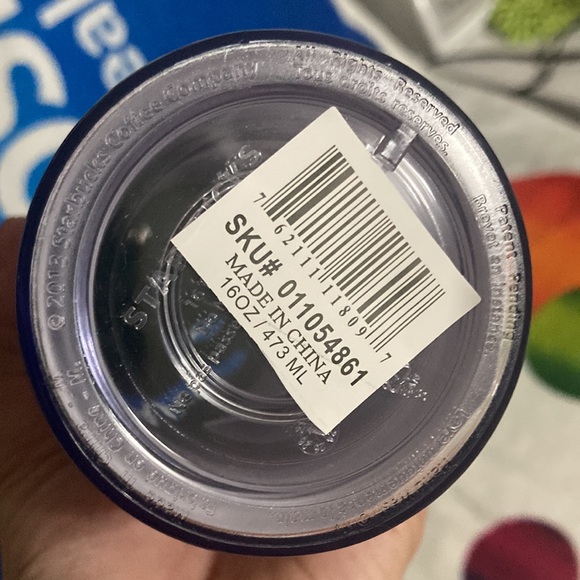 2013-2014 Starbucks 8.5” coffee tumbler NWT - Picture 3 of 5